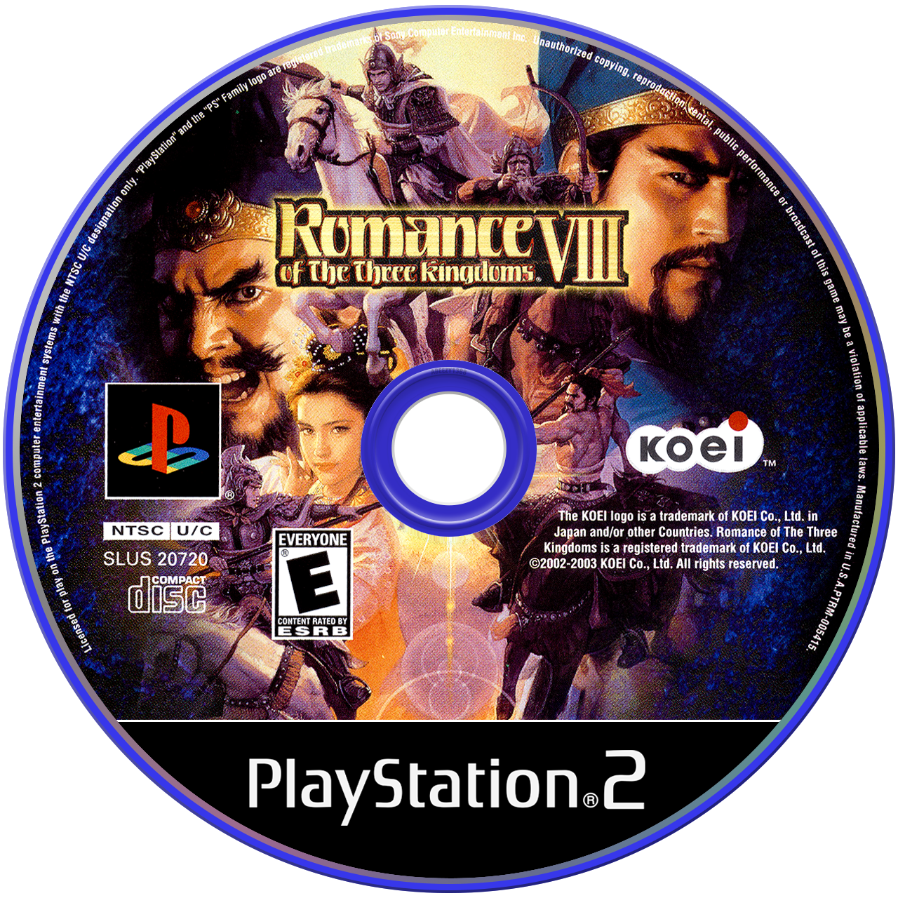 Romance of the Three Kingdoms VIII media 5 for Playstation 2